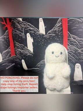 BNWT CUDDLE + KIND IVORY GHOST DEPT STORE CARDED